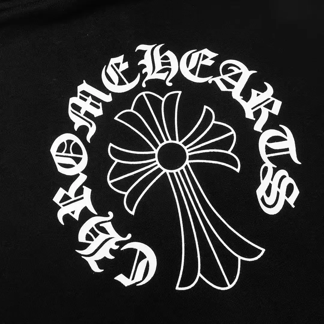 P240 Cross-border model, please do not place an order if you are pursuing quality - Chrome Hearts/Chrome Hearts 23ss cross ✝️ Sanskrit printed zipper sweatshirt cardigan jacket - High weight, high density and high quality. The wool is soft, delicate and skin-friendly. Soft and silky to the touch. Warmth and skin-friendly. - Custom-woven and dyed with no color difference. No matter the fabric or workmanship details, it beats the ordinary version on the market. - Hardware zipper accessories are all customized and full of details - Color: black White -Size: S M L XL